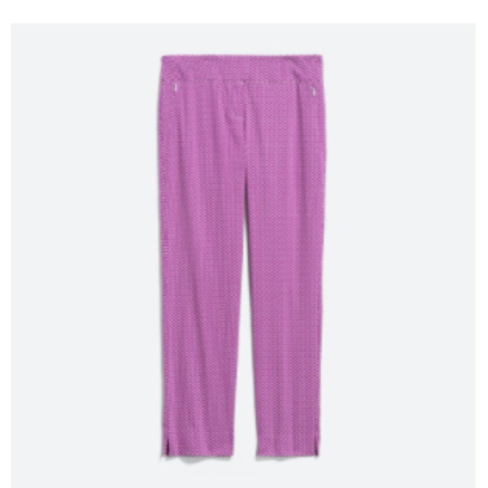 Sylvie Straight Leg Printed Pant